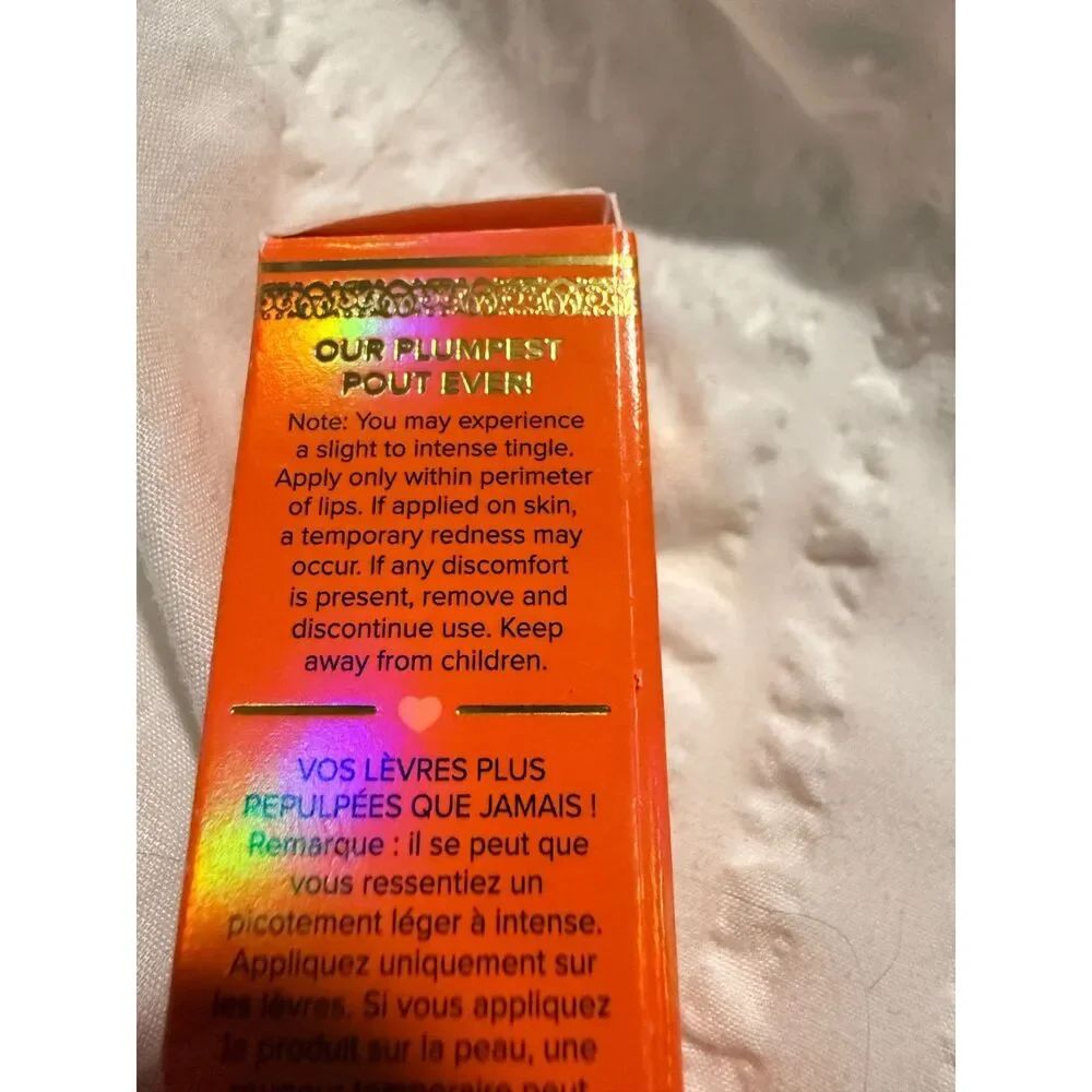 NIB Too Faced Lip Injection Maximum Plump Extra Strength Hydrating Lip Gloss